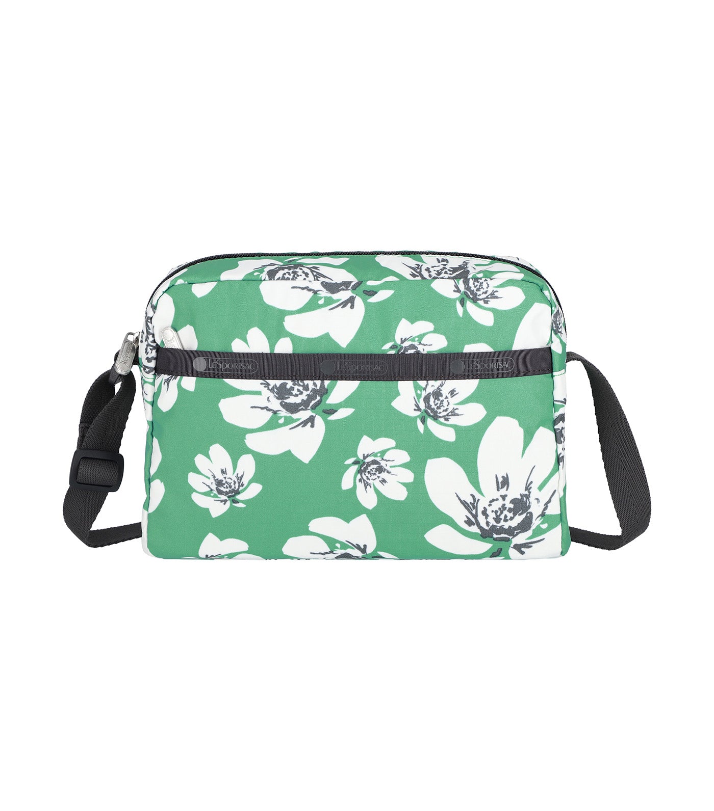 Daniella Crossbody Tropical Garden Green
