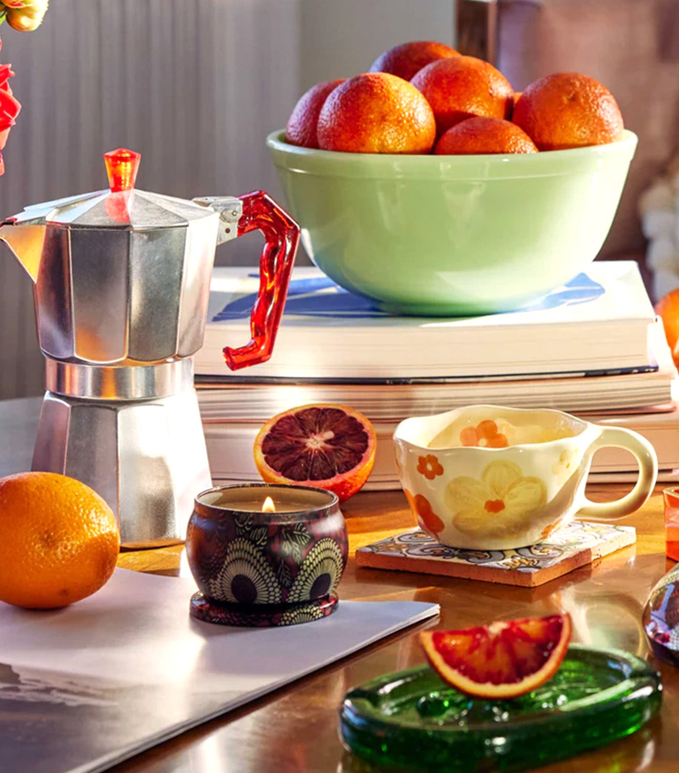 Goji Tarocco Orange Mini Tin Candle