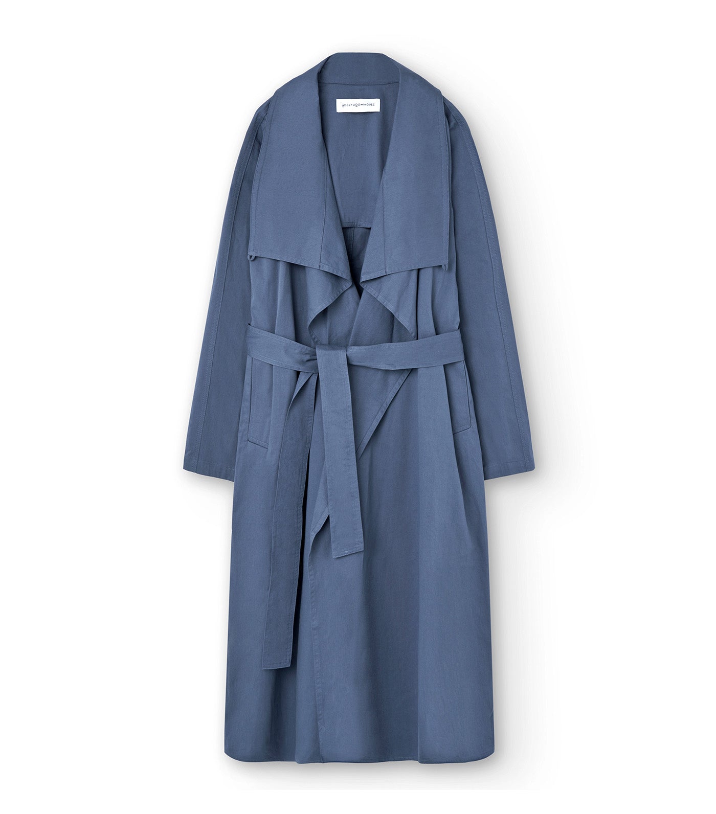 Adolfo Dominguez Trench Coat Petrol Blue | Rustan's Adolfo Dominguez Trench Coat Petrol Blue | Rustan's