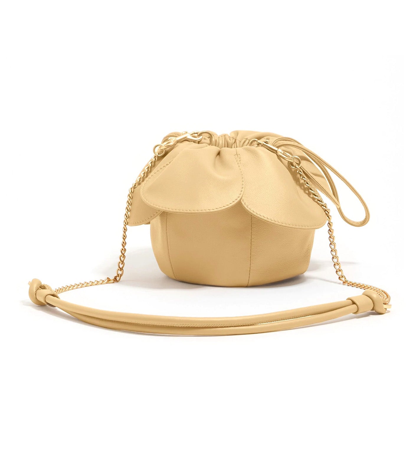 Leather Pétalo Bag