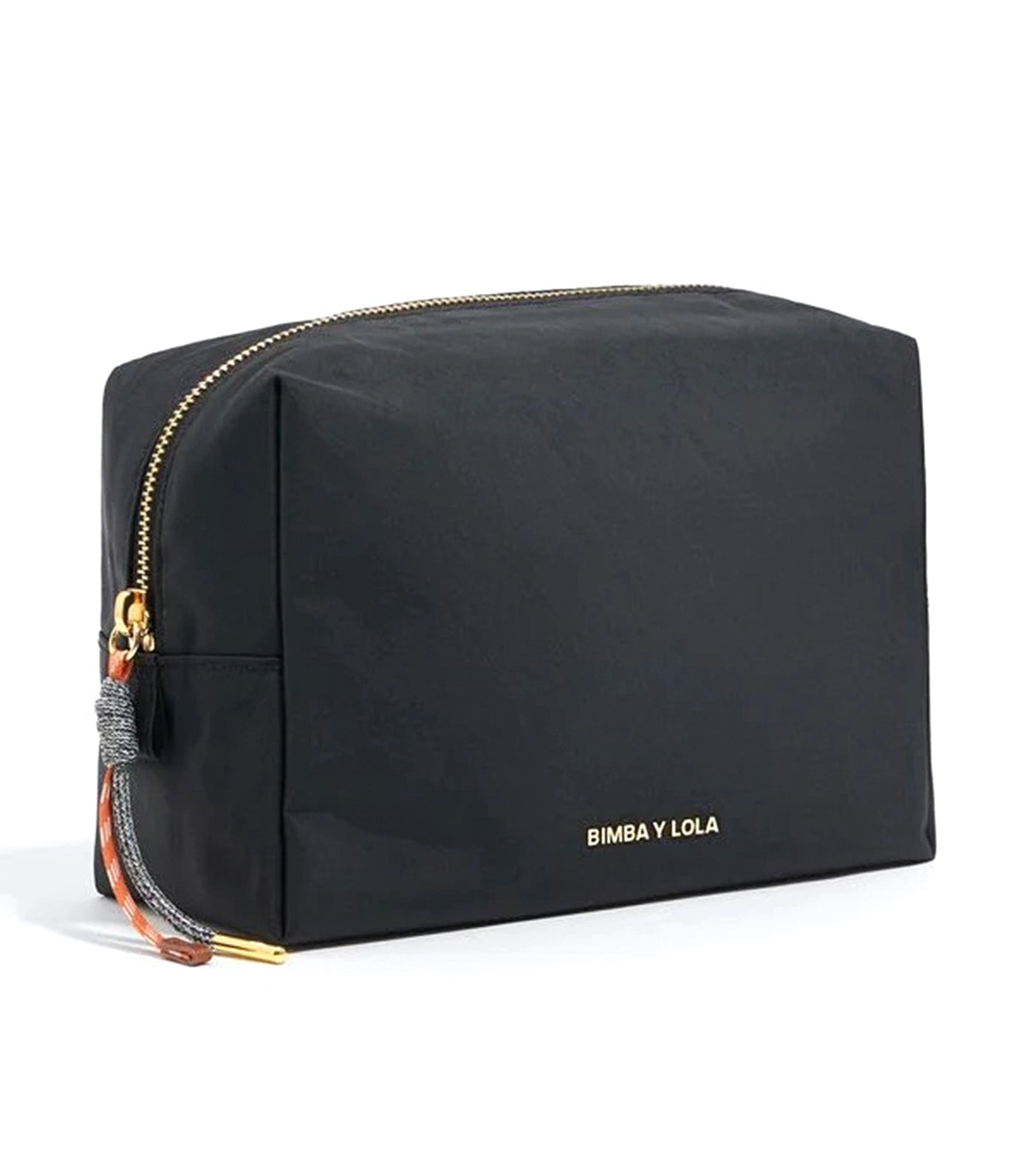 Large Nylon Make-Up Case Black