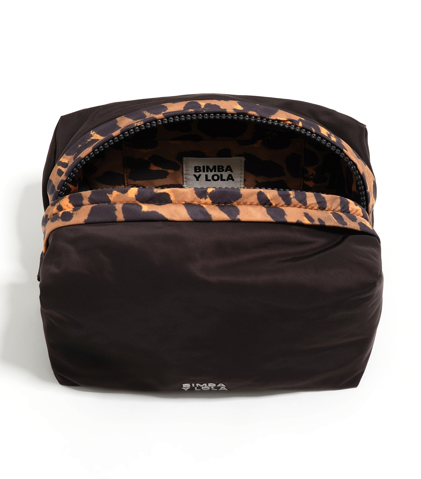 Nylon Make-Up Case Charcoal