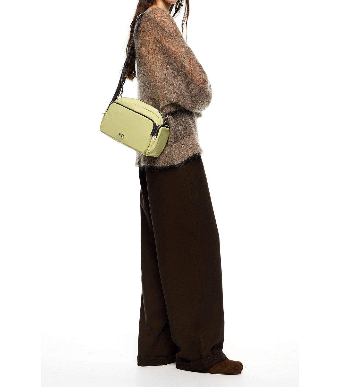 Medium Nylon Pocket Crossbody Bag