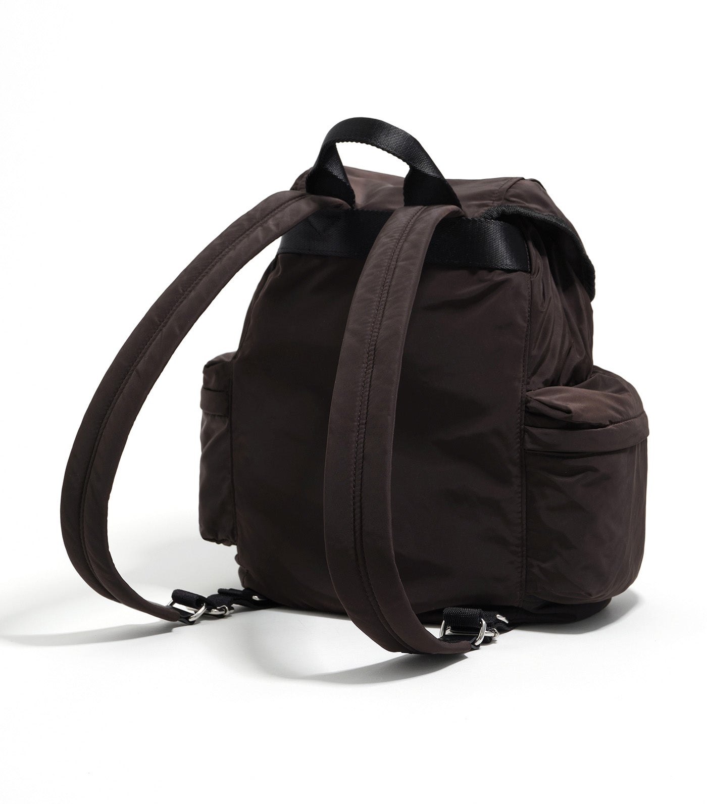 Large Nylon Backpack Charcoal