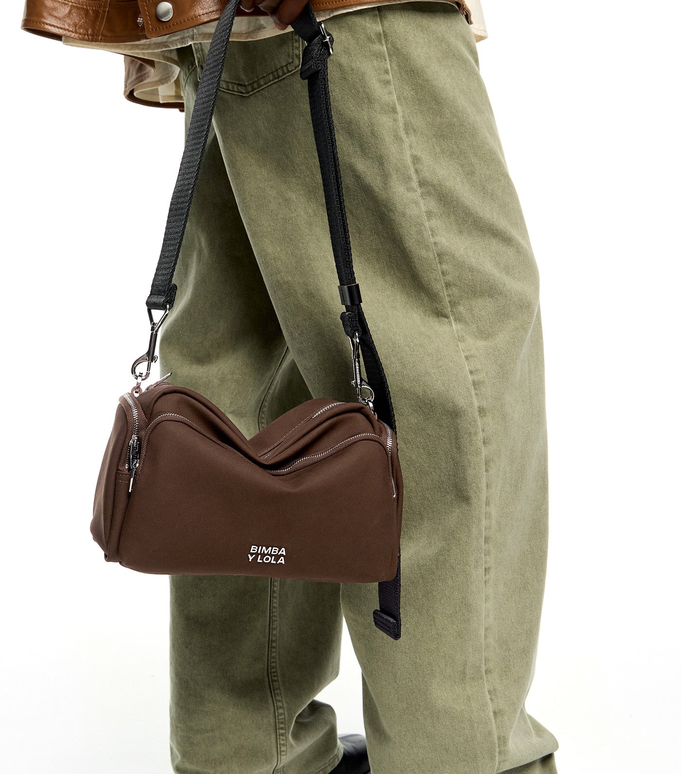 Medium Nylon Pocket Crossbody Bag