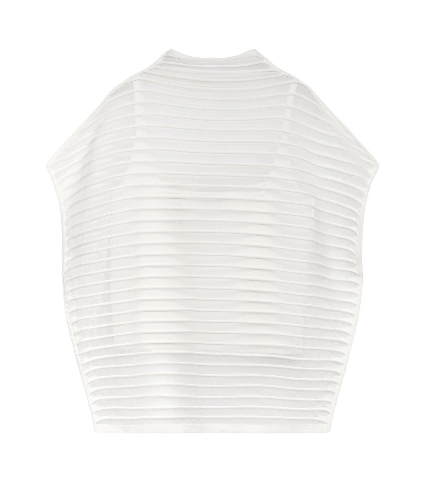 Knit Sheer Sweater Ecru