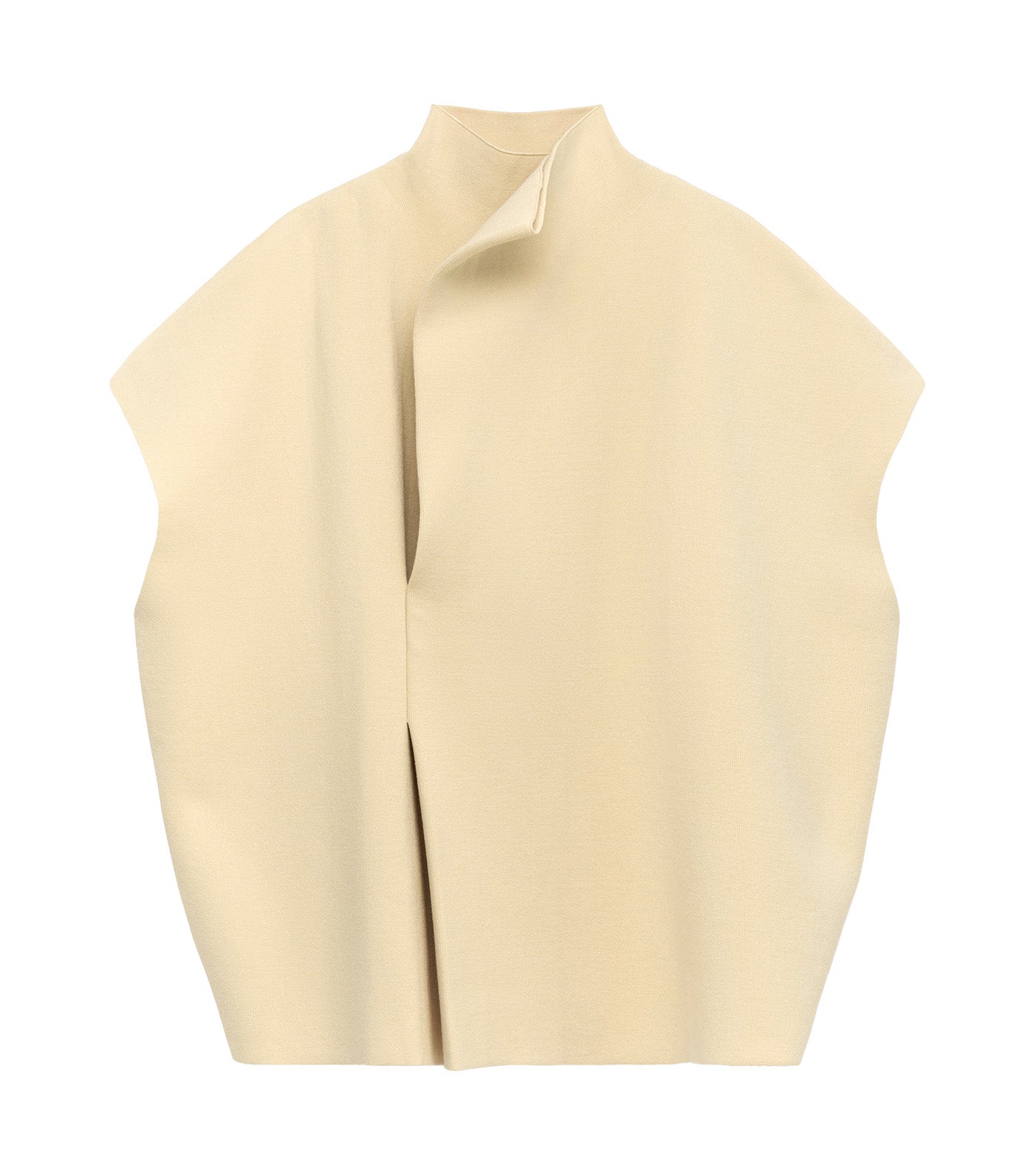 Double-Knit Vest Cream