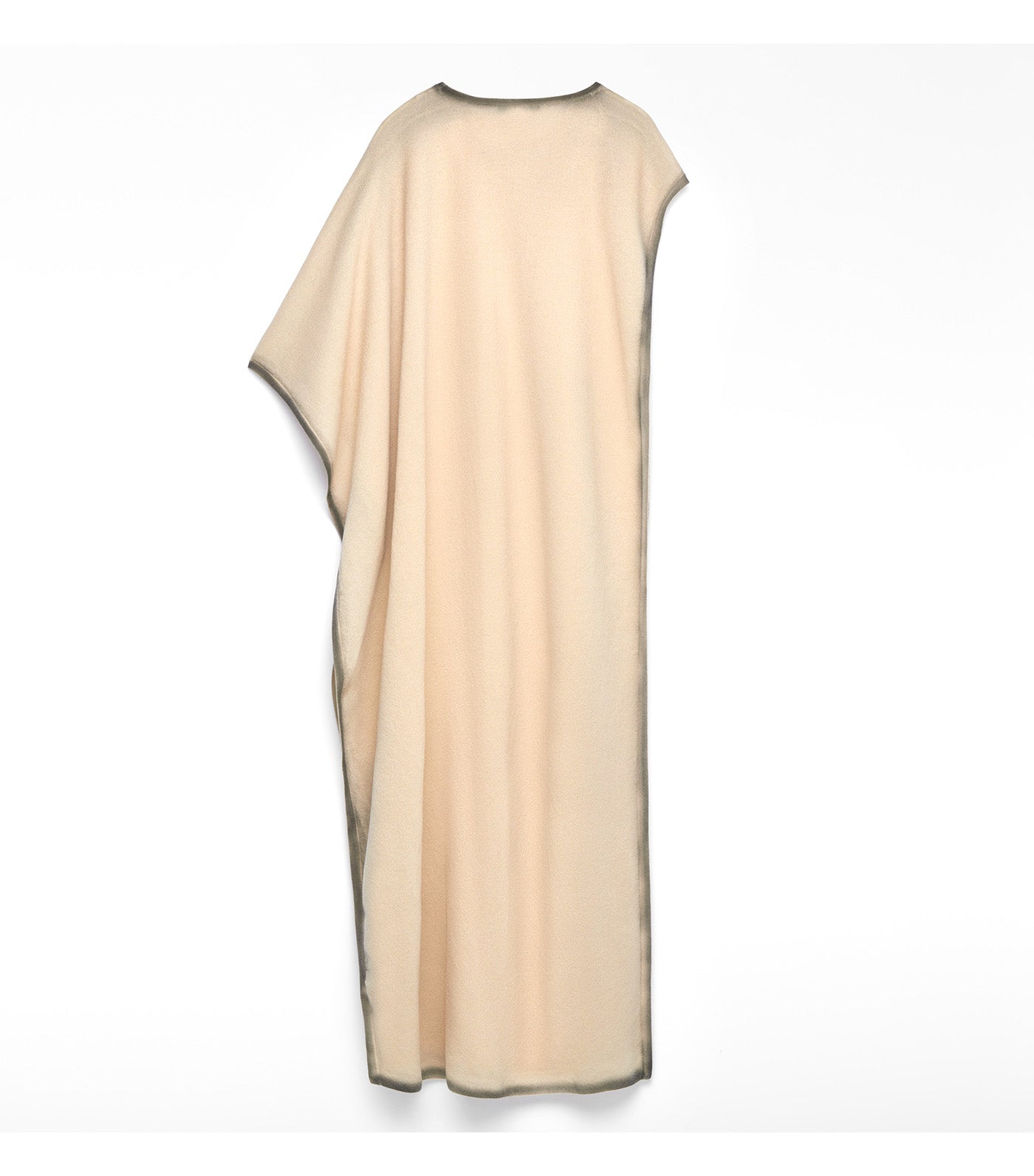 Spray Effect Asymmetrical Cape Camel