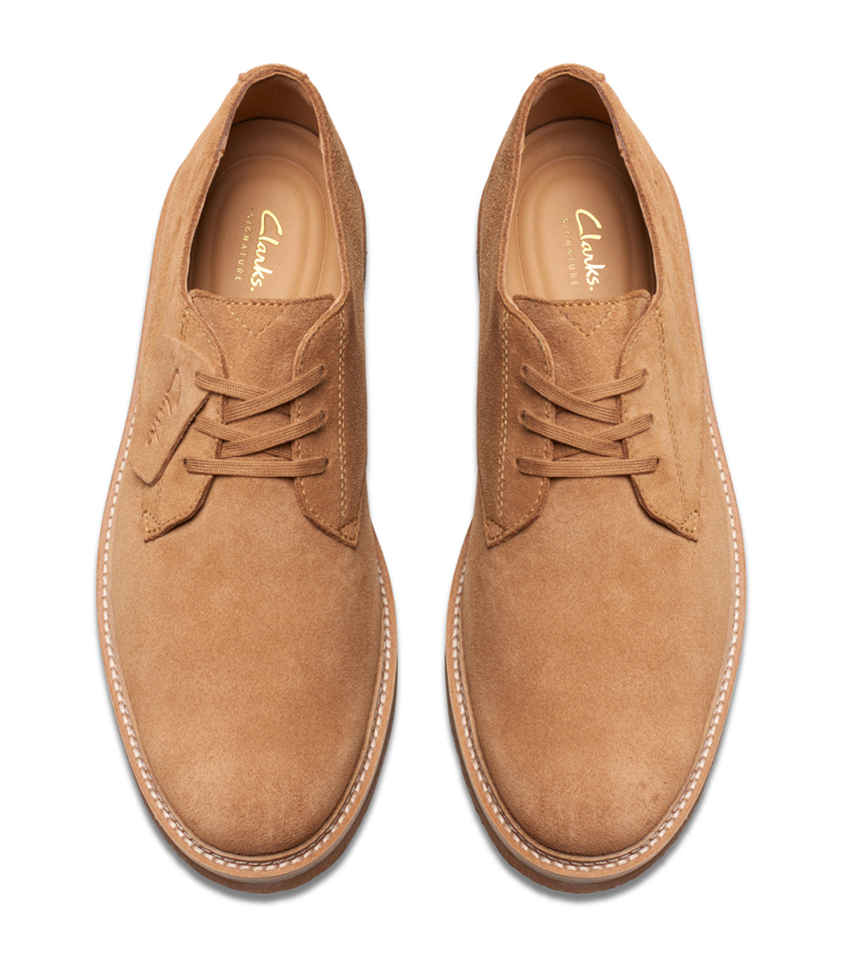 Clarks Clarkdale Derby Light Tan | Rustan's