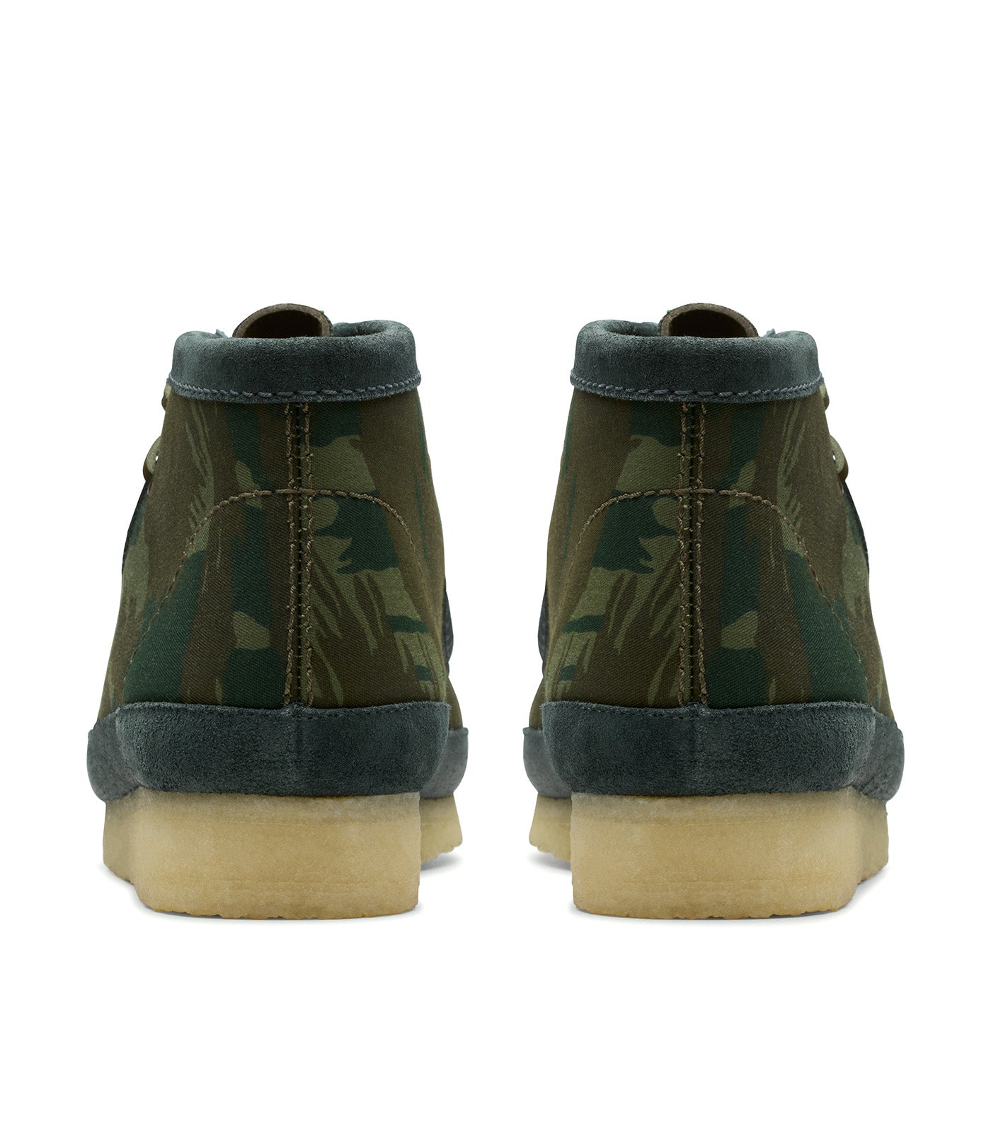 Wallabee Boot Green Camouflage