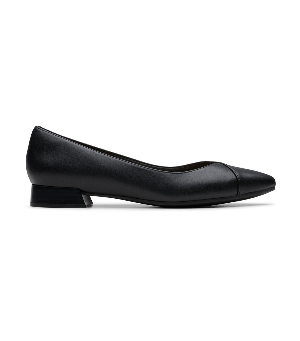 Clarks Natalyn Wish, Ballerine Donna, Pelle Nera, 40 EU