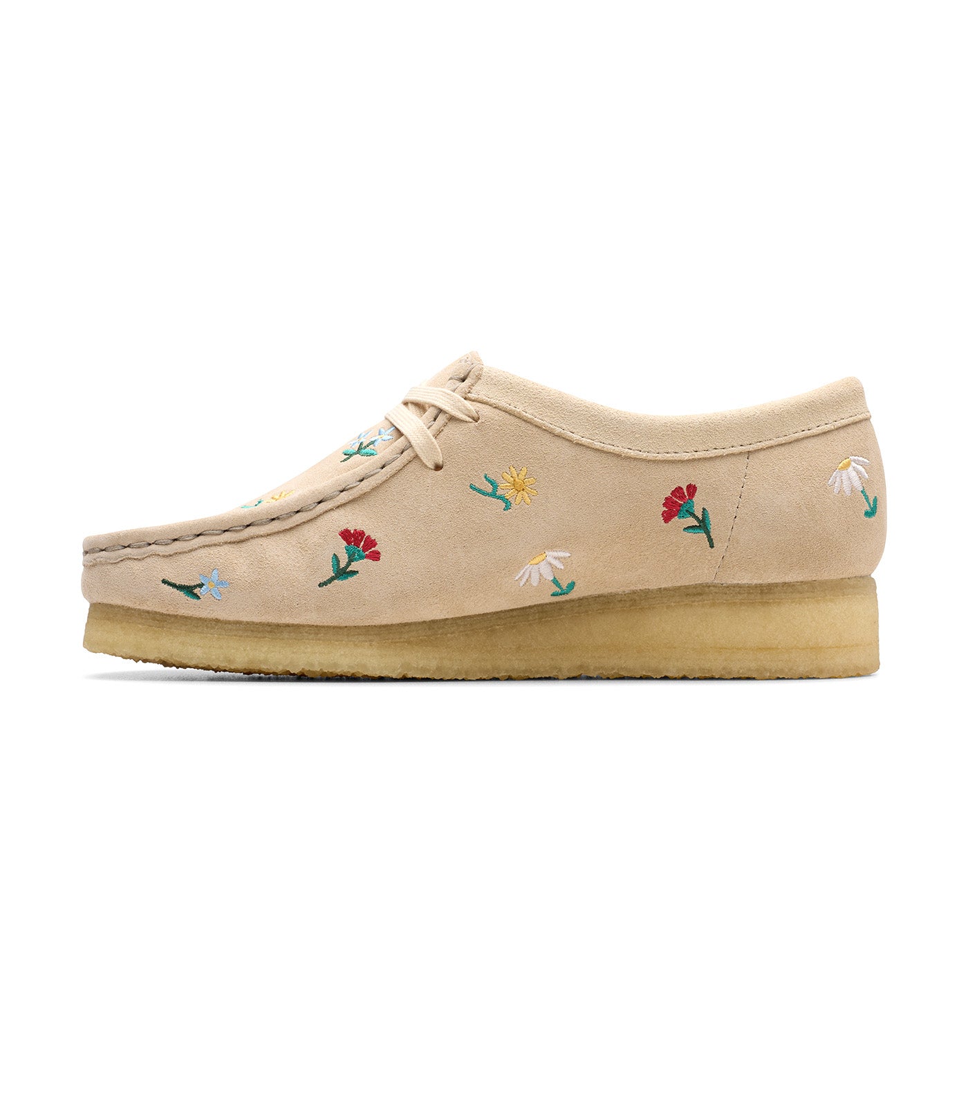 Wallabee Taupe Embroidery