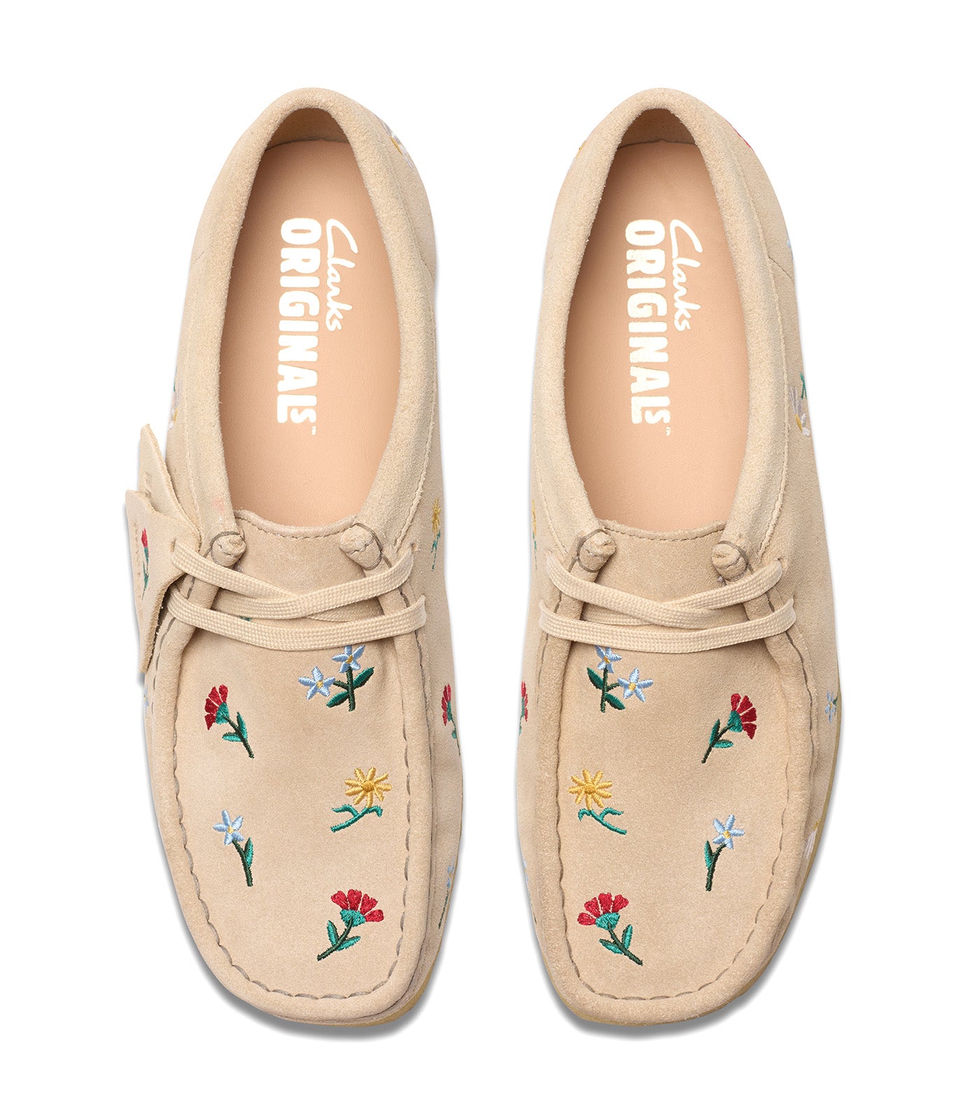 Wallabee Taupe Embroidery