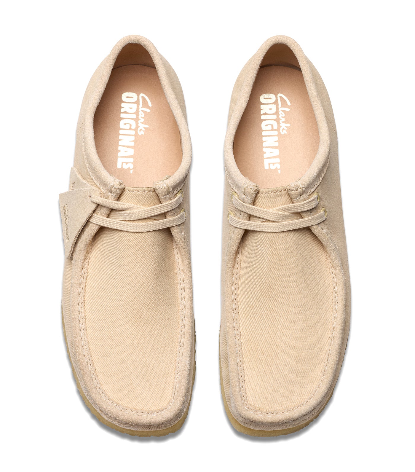 Wallabee Taupe Canvas