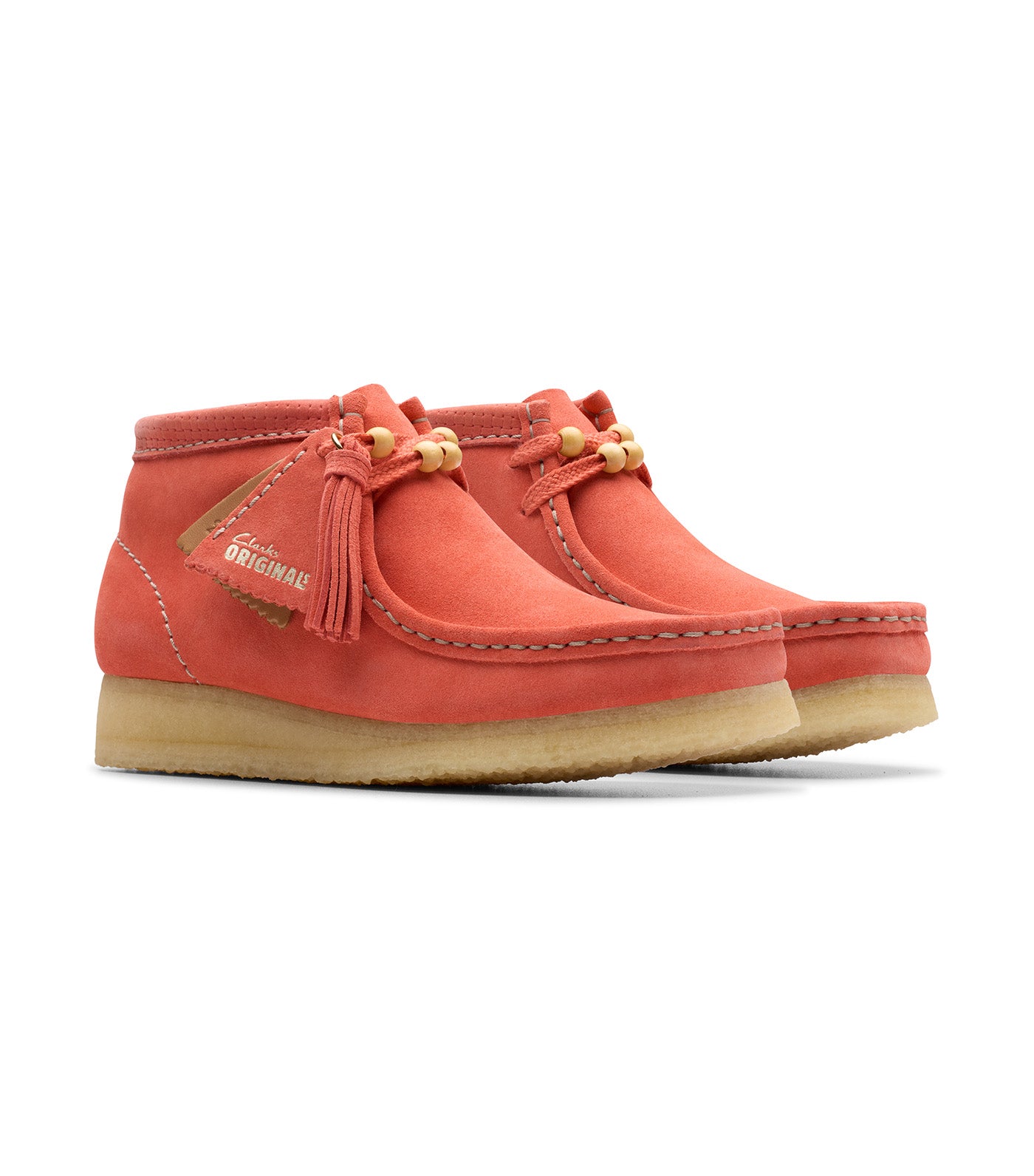 Clarks Wallabee Boot Coral | Rustan's