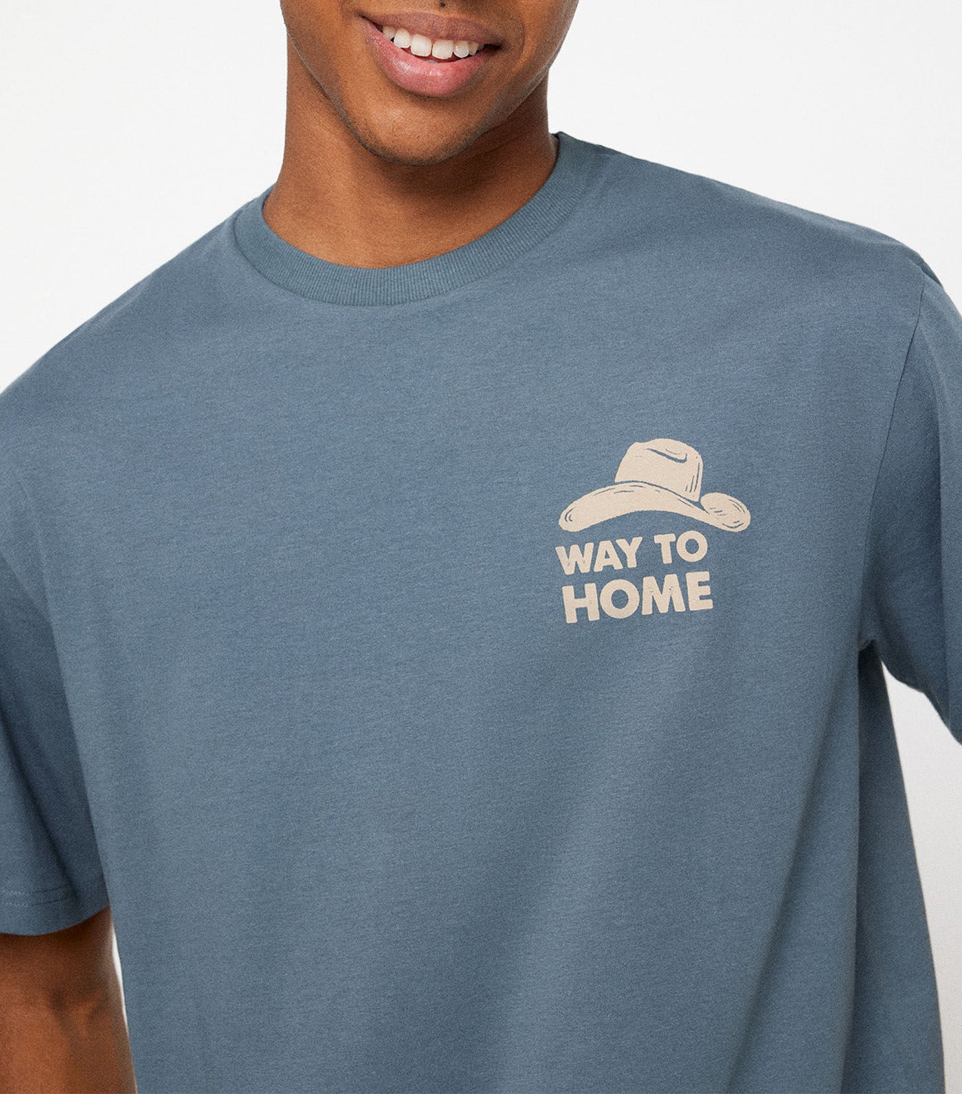 Way To Home T-Shirt Blue