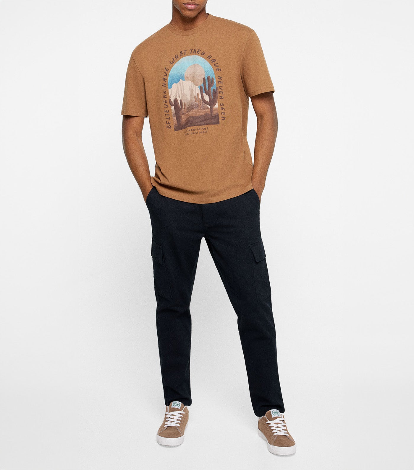 Desert T-Shirt Brown