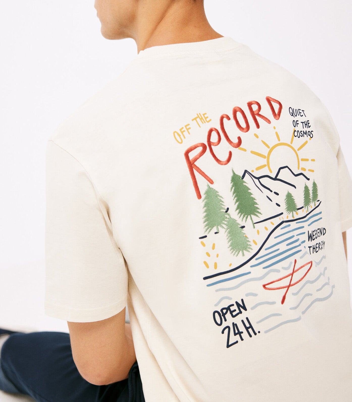 Record T-Shirt White