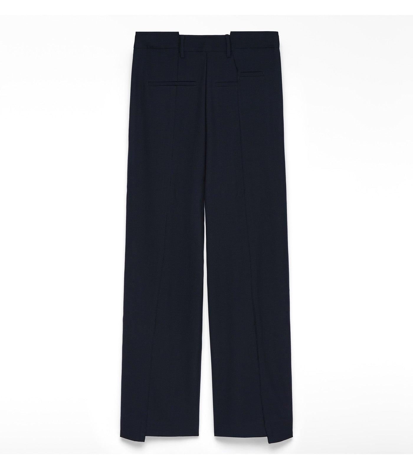 Asymmetrical Trousers Black