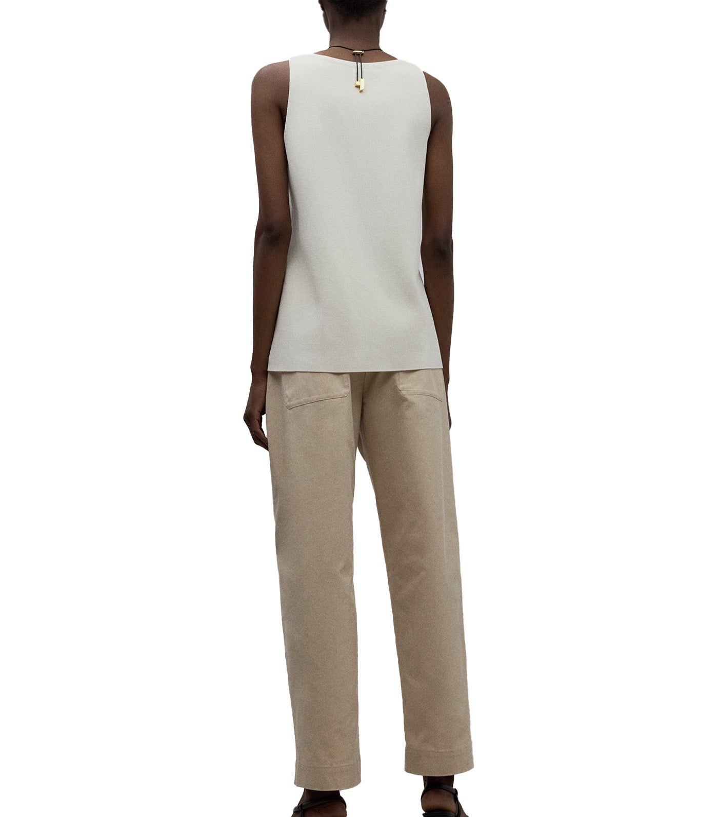 Tencel™ Lyocell Trousers Natural