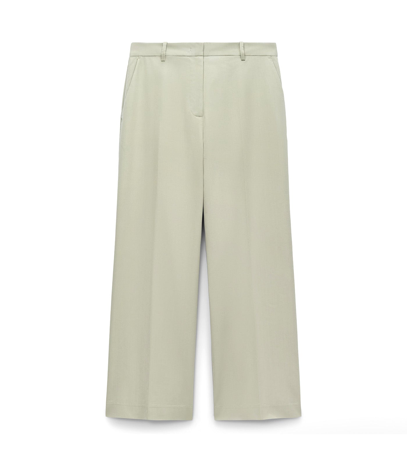 Ankle-Length Trousers Green