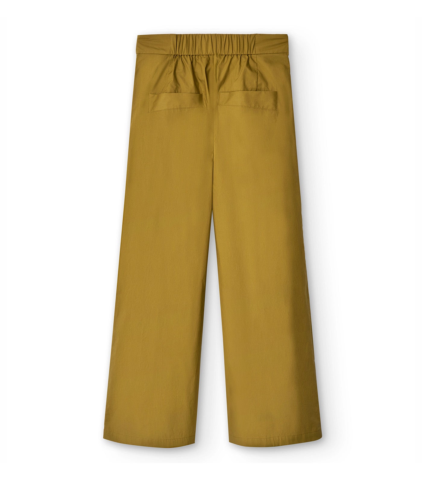 Cotton Cross-Front Trousers