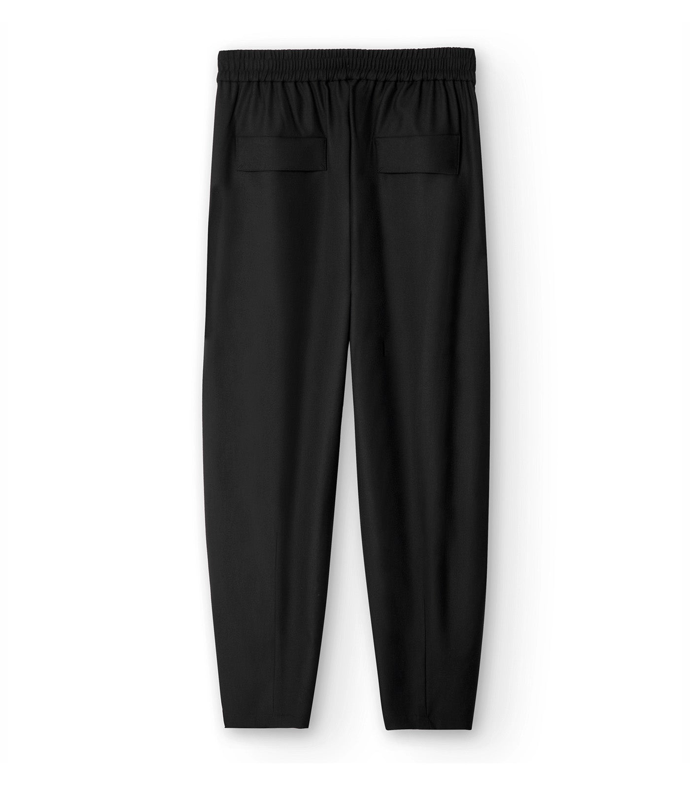 Front-Pleat Jogger Trousers