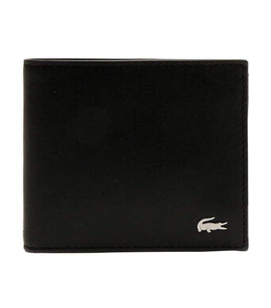 Men's Fitzgerald Leather Wallet And Card Holder Set - Noir