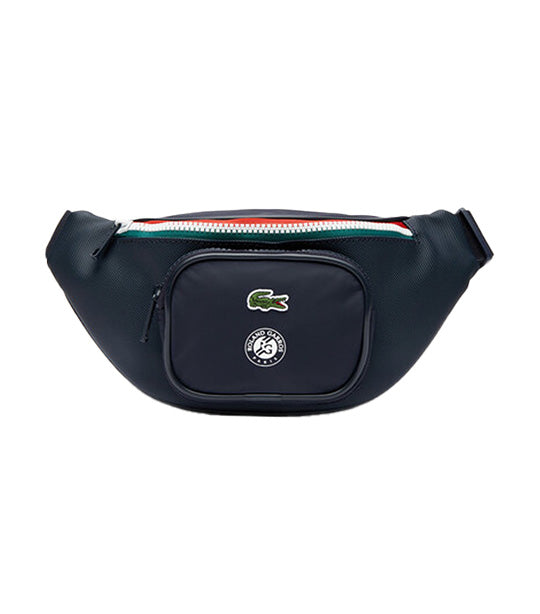 Lacoste Men s Roland Garros Nylon Waist Bag Peacoat Verdant Green Mol