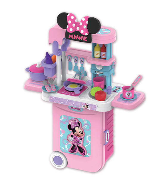 Minnie Mouse 3-in-1 Trolley Kitchen Playset
