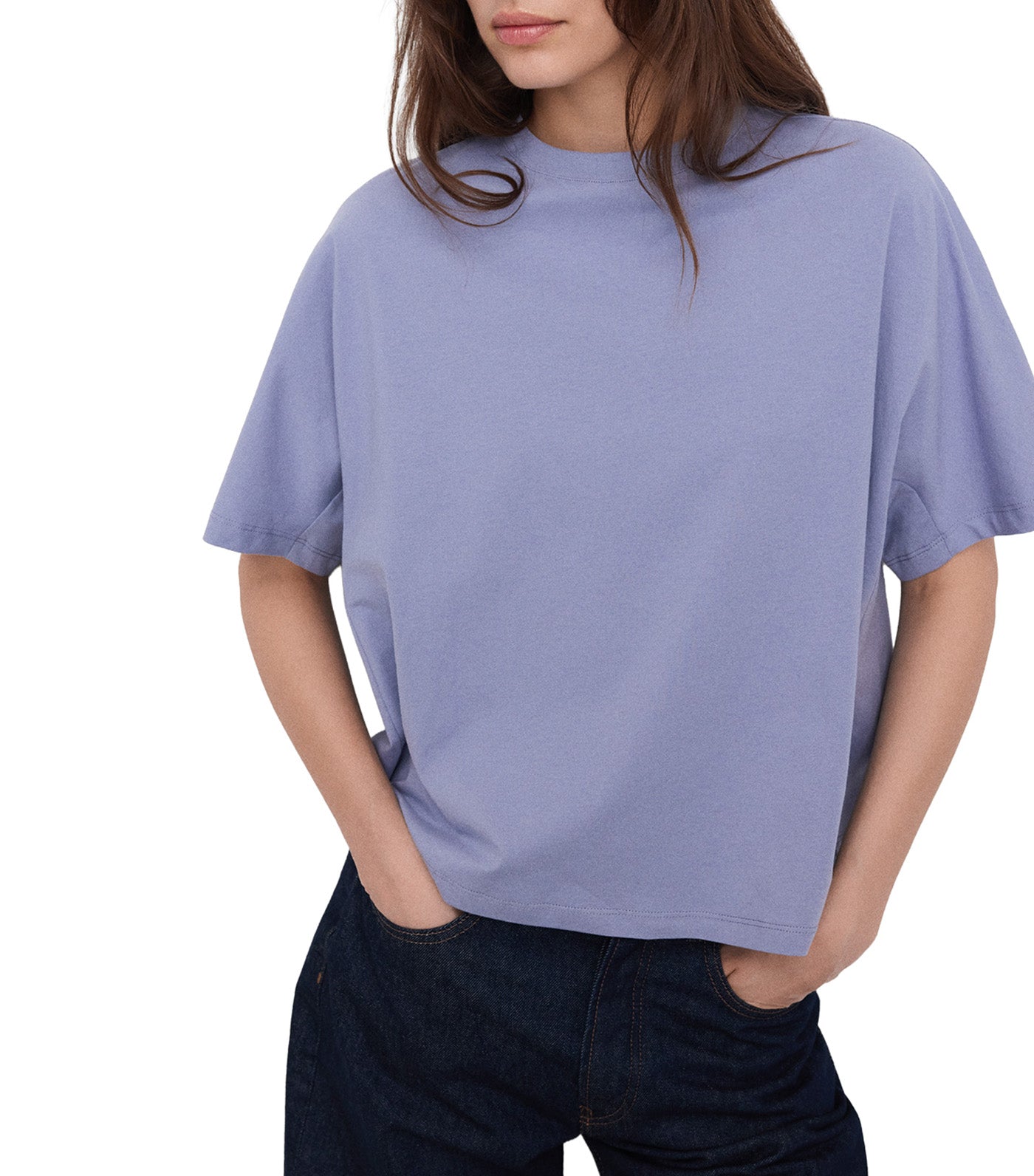 PYRATEX® Spanish Cotton A-Line T-Shirt Light Blue