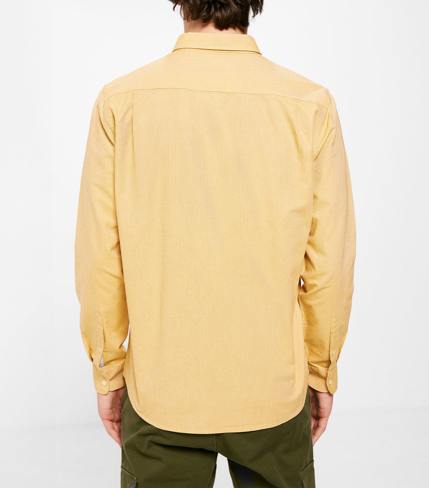 Colored Oxford Shirt Yellow