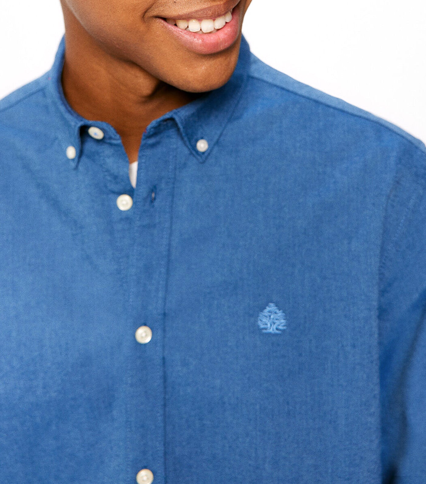 Colored Oxford Shirt Blue