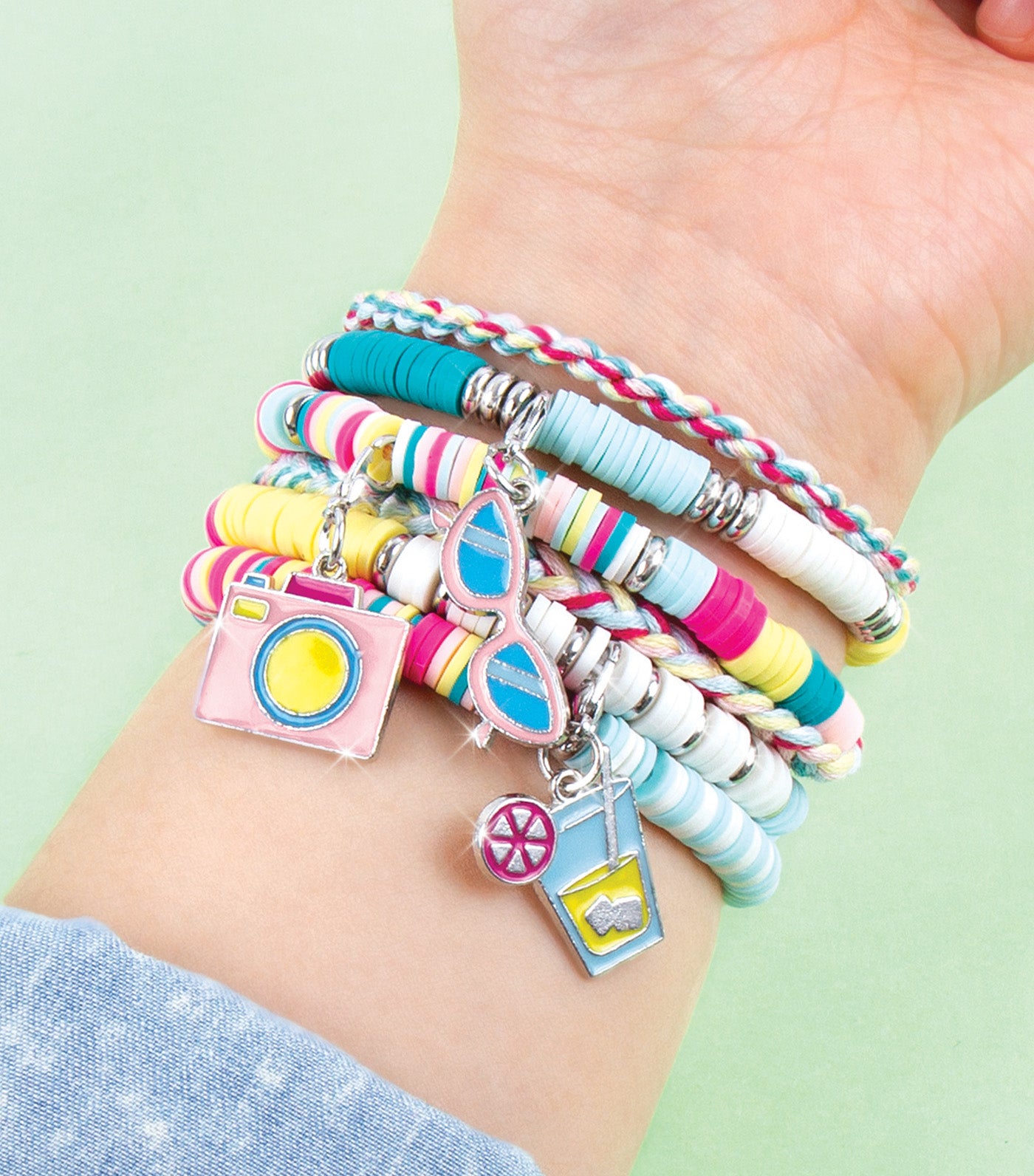 Summer Vibes Heishi Bead Set