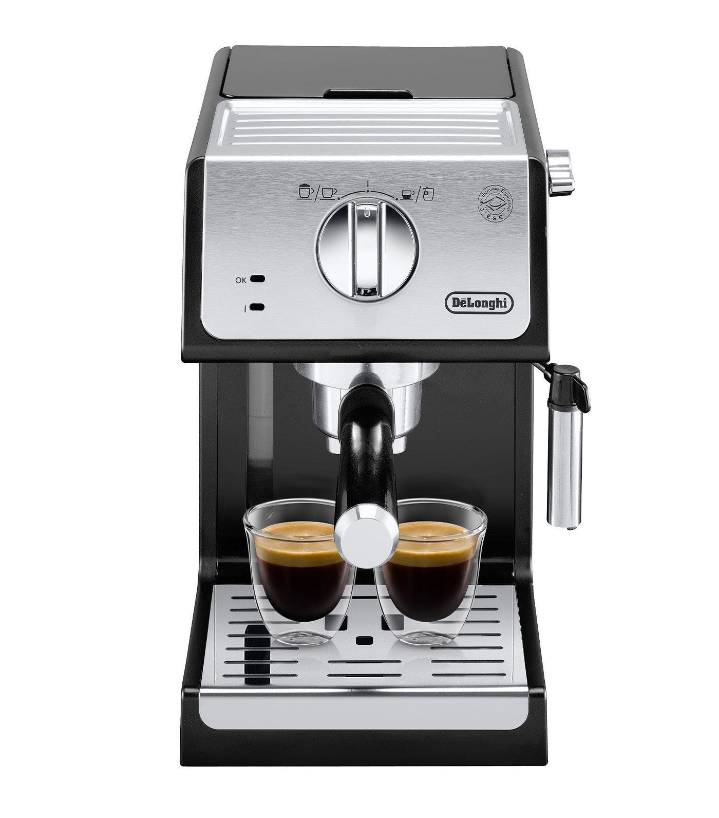 Manual Pump Espresso Black