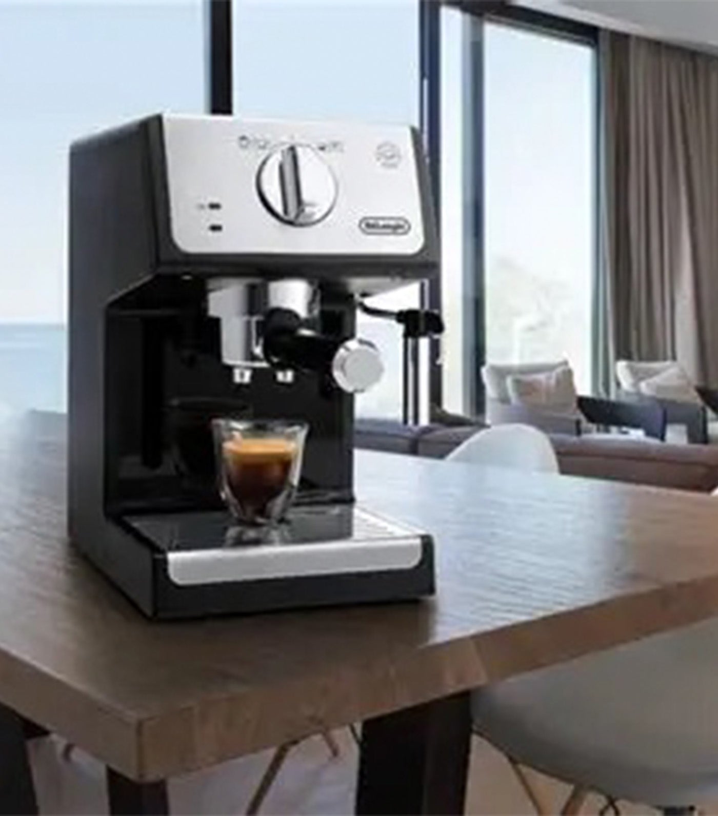 Manual Pump Espresso Black