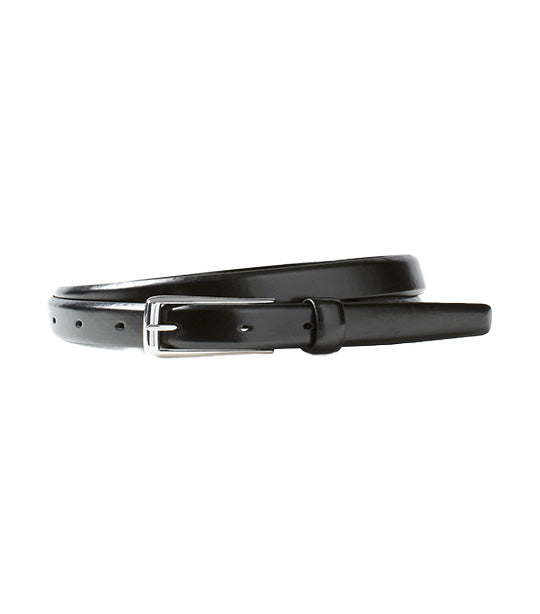 Rectangular Buckle Smart Belt Black