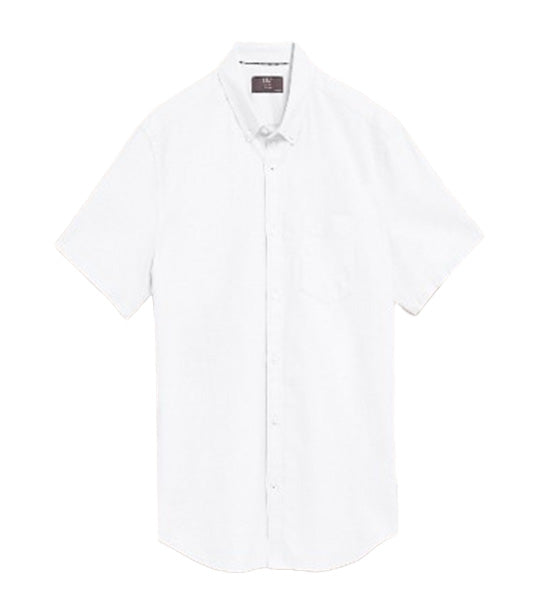 Pure Cotton Oxford Shirt White