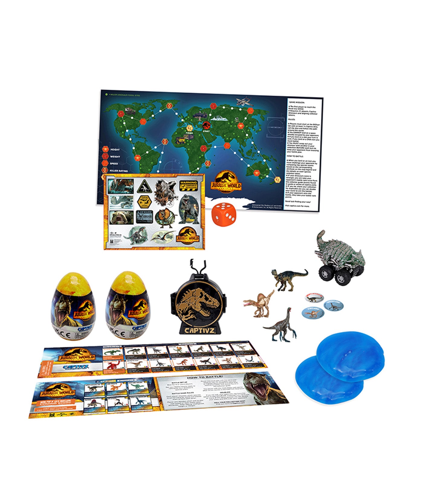 Jurassic World Captivz Dominion Mega Egg