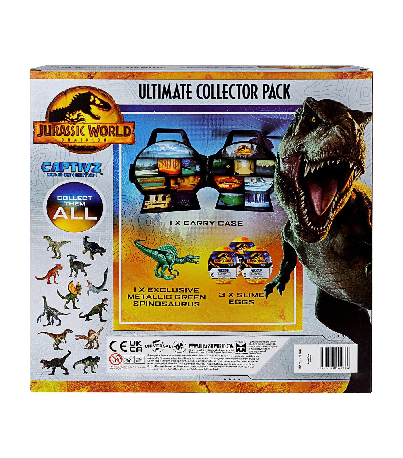 Jurassic World Captivz Dominion Collector Case