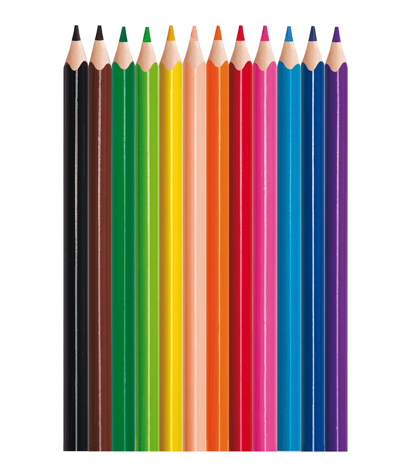 Jumbo Colored Pencils x 12