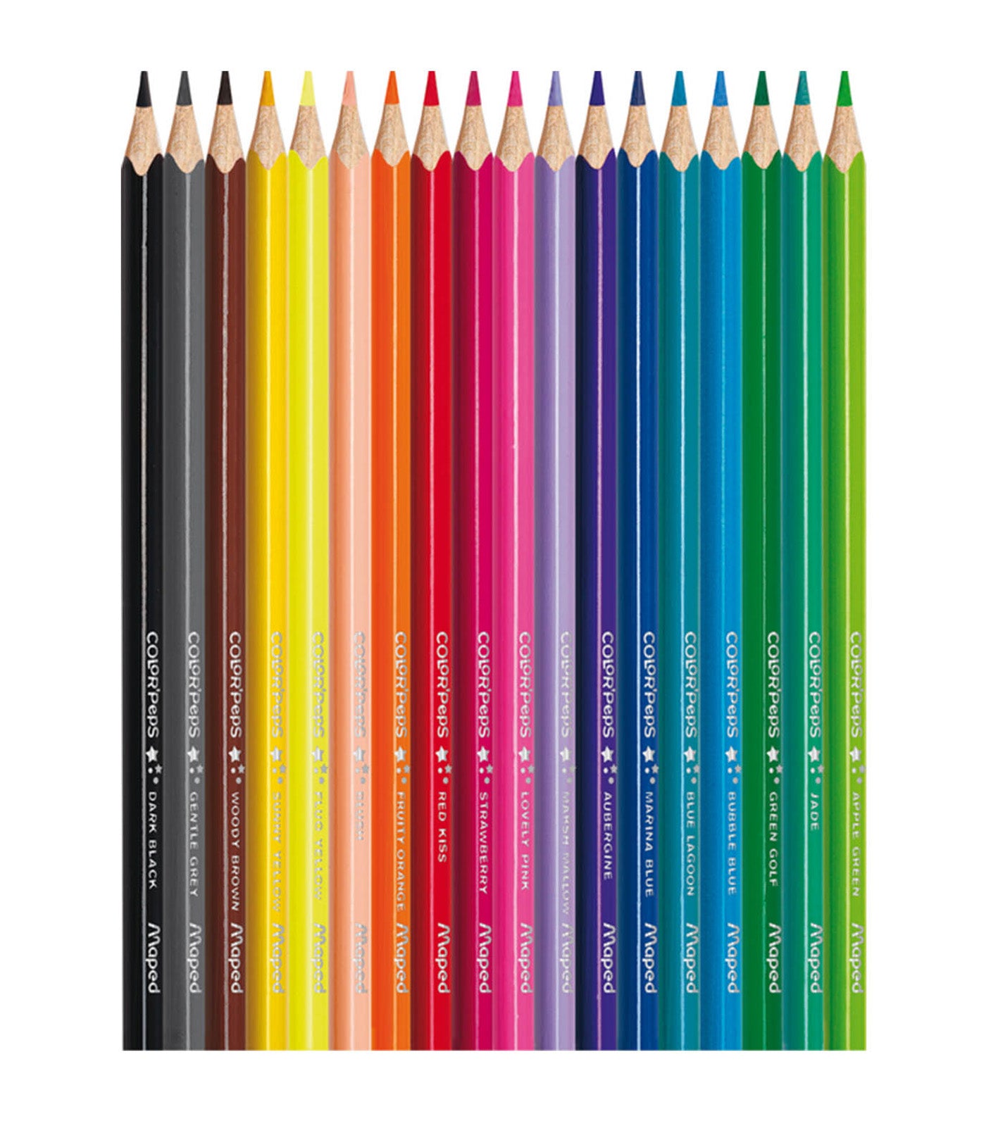 Color'Peps Star Colored Pencils x 18