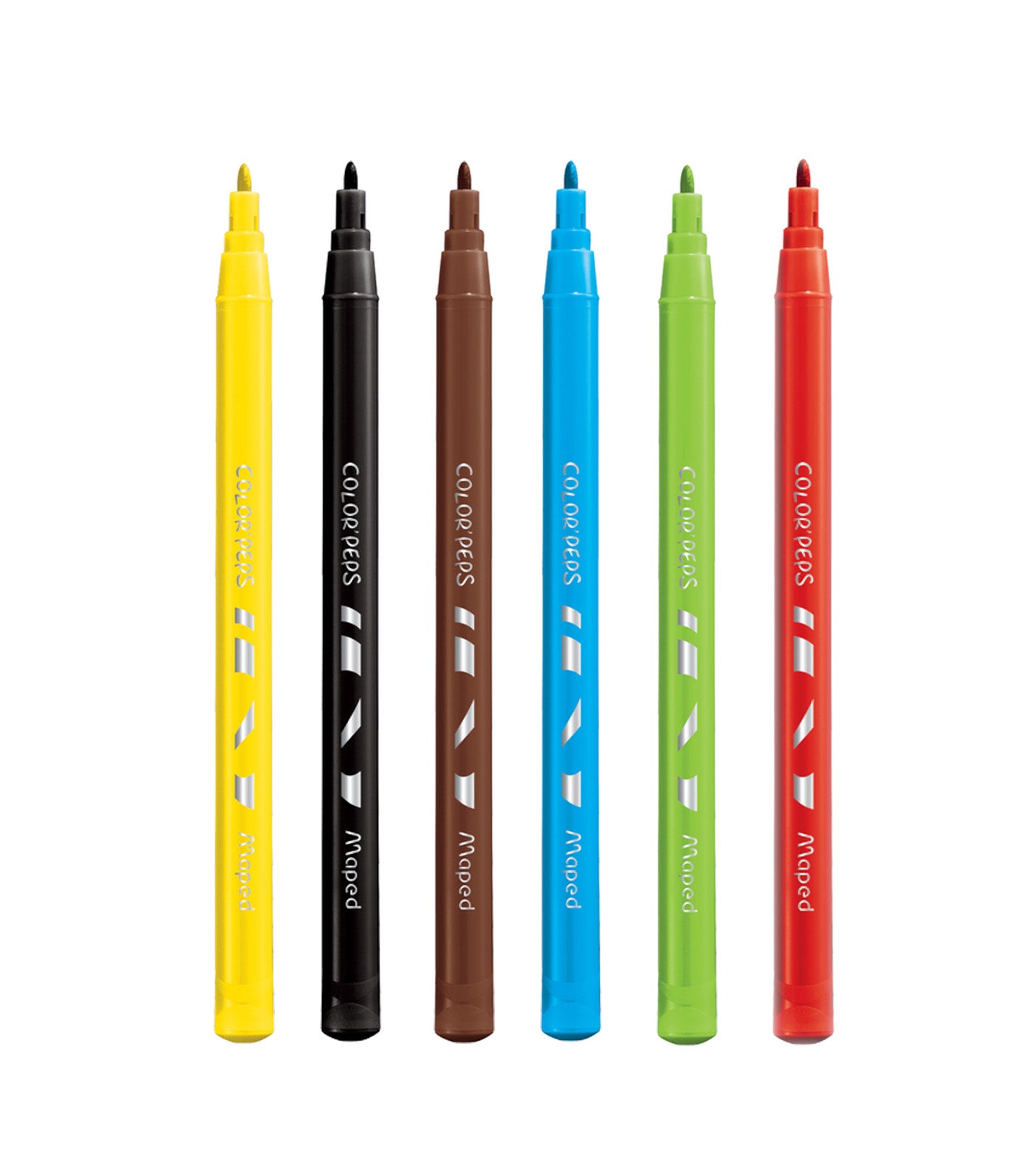 Color'Peps Ocean Pulse Felt Pens x 6
