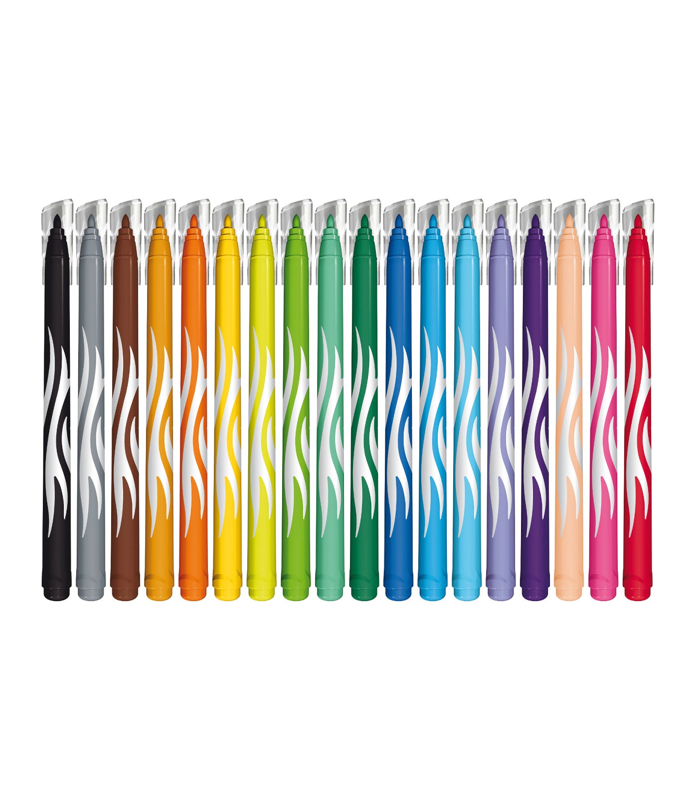 Color'Peps Jungle Felt Tip Pens x 18