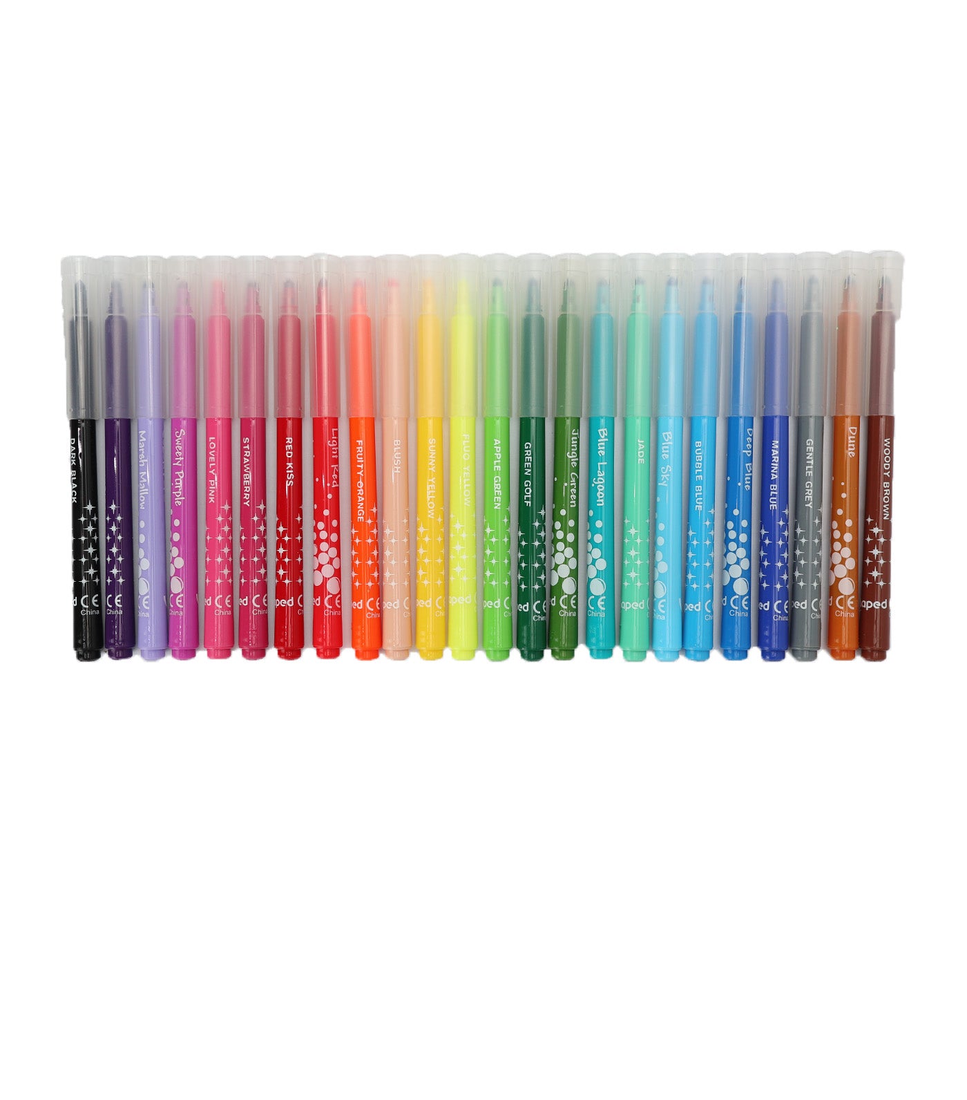 Color'Peps Long Life Colored Markers x 24