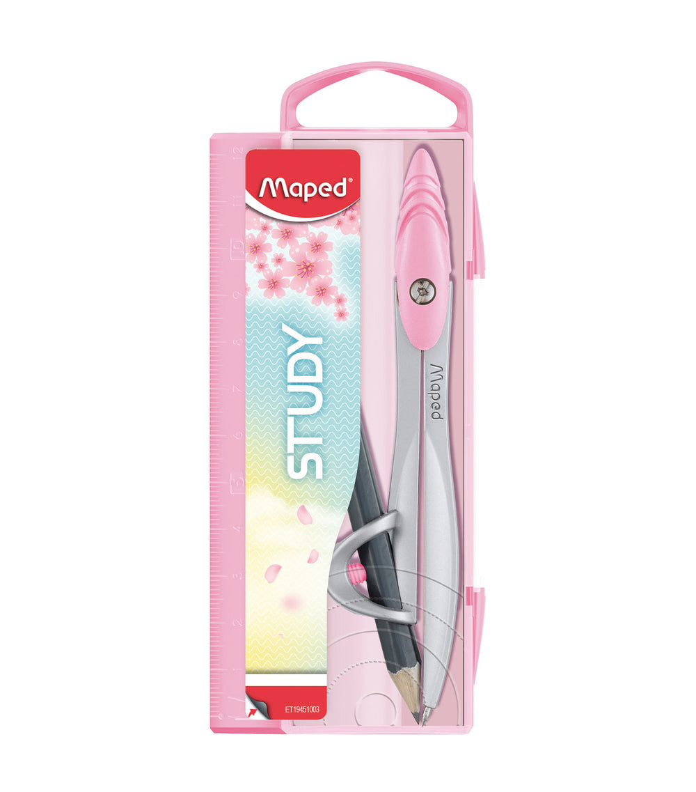 Maped Study Compass Pastel with Pencil