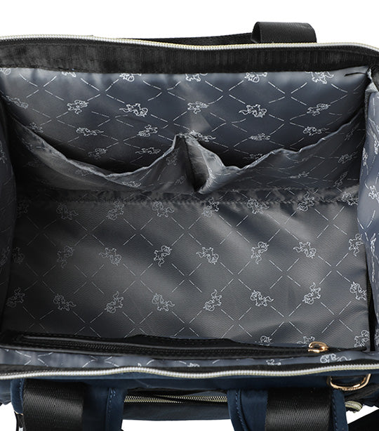 Diaper Backpack With Cooler Bag Blue