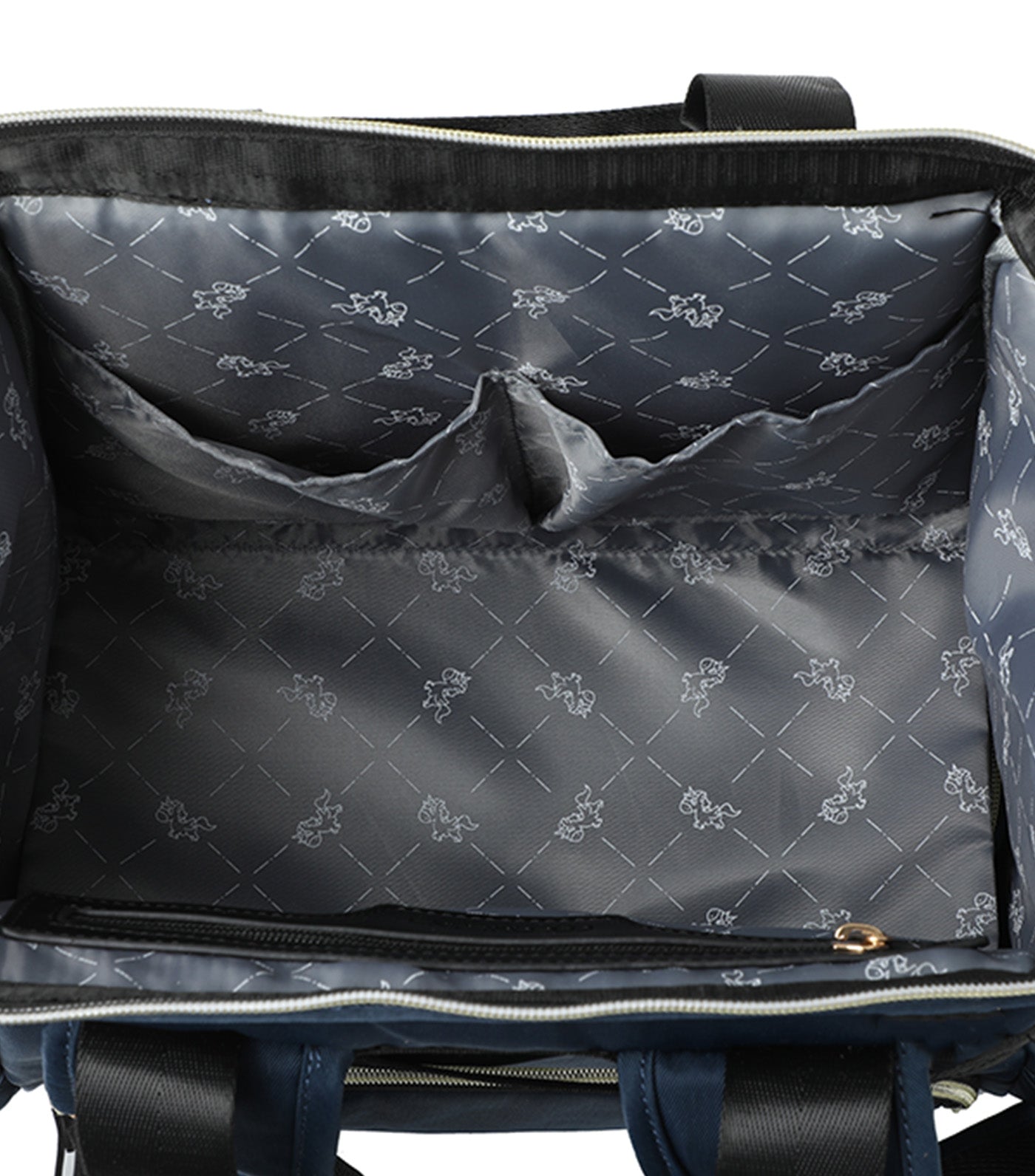 Diaper Backpack With Cooler Bag Blue