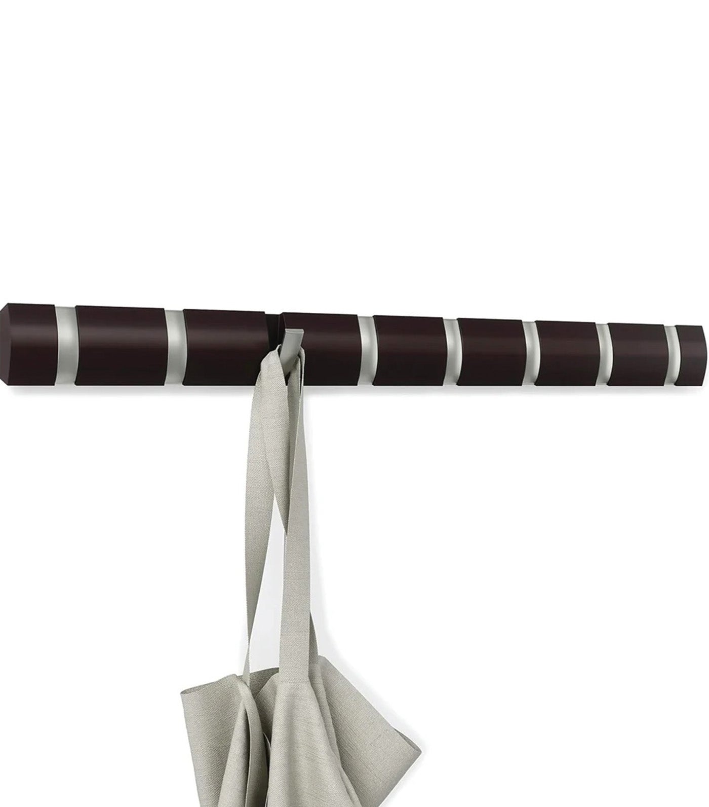 Garden Barn Flip 8 Hook Espresso
