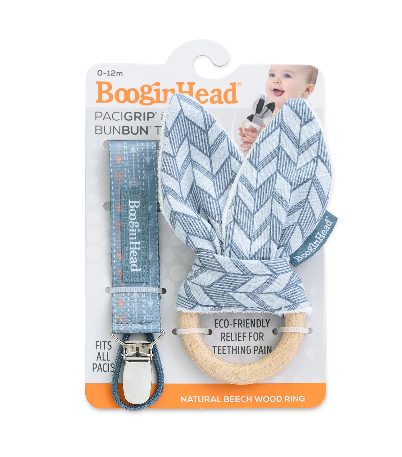 2-Pack BunBun Teether and PaciGrip